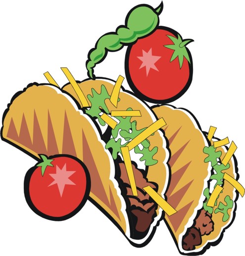 495x517 Taco Clipart