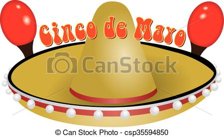 450x277 The National Holiday In Mexico, Cinco De Mayo. It Is Clipart
