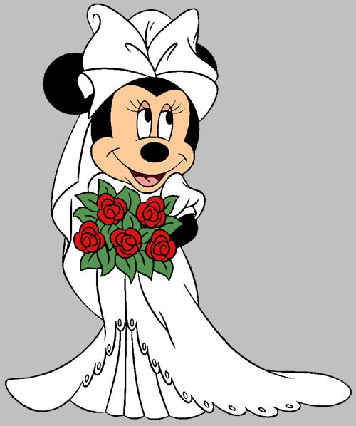 500x598 Walt Disney World Wedding Clipart