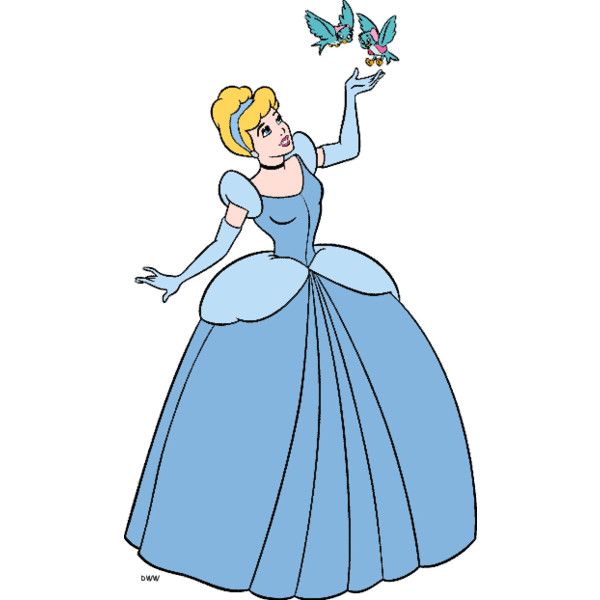 600x600 Cinderella Clipart Liked On Polyvore Featuring Disney