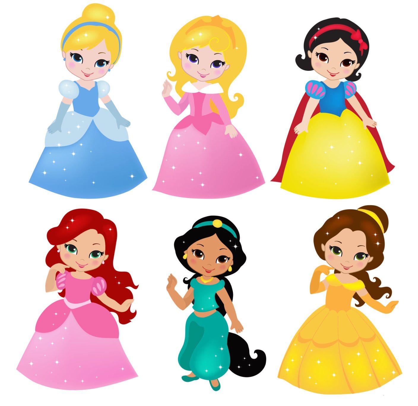 1408x1368 Disney Cinderella Clip Art