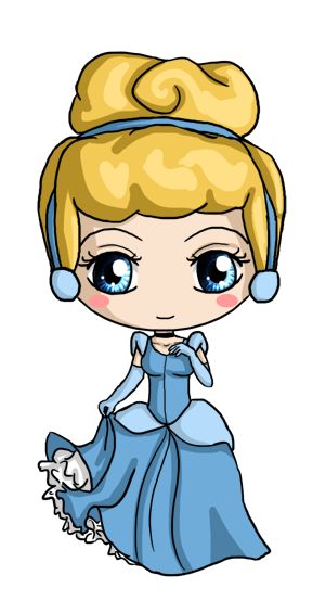 300x554 Drawn Disney Fat Cinderella