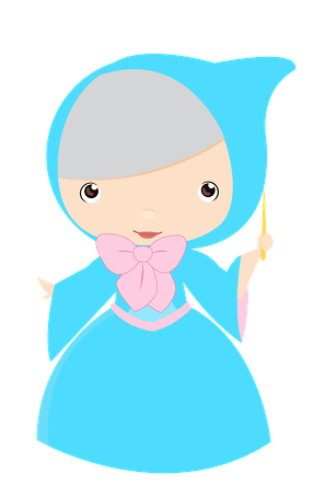 286x453 Fada Madrinha Da Cinderela Feltro E.v.a.artesanato