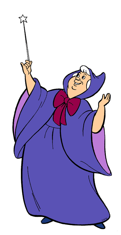 400x771 Fairy Godmother Clip Art Disney Clip Art Galore