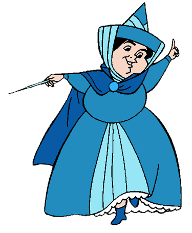 375x455 Sleeping Beauty Clipart Fairy Godmother