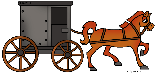 648x315 Horse Carriage Clipart