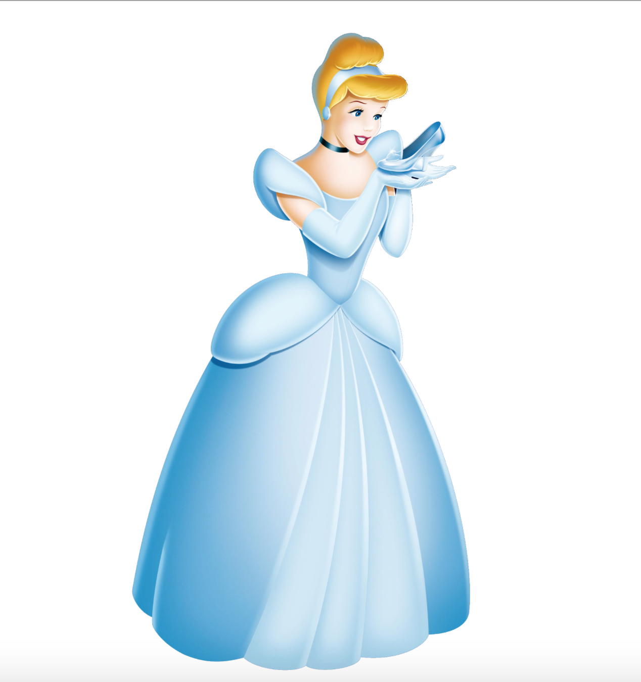 1268x1350 Cinderella Holding Her Glass Slipper Cinderella