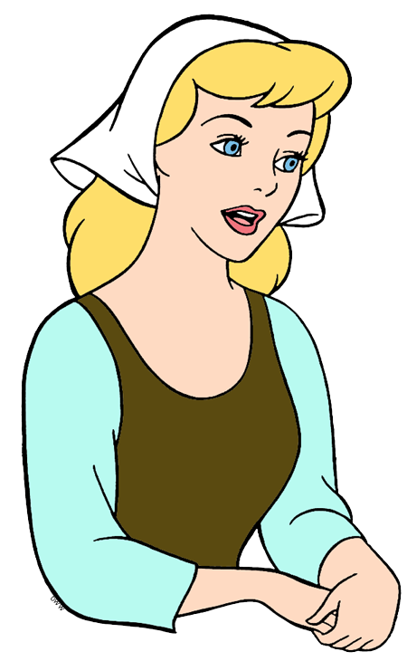 450x730 Clipart Cinderella