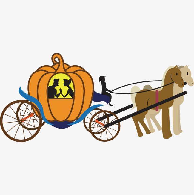 650x651 Cartoon Cinderella Pumpkin Carriage, The Pumpkin Carriage
