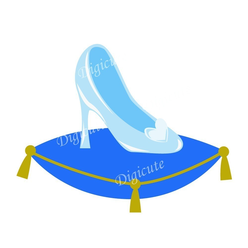 1000x1000 Glass Slipper Cinderella. Decorating Theme Bedrooms