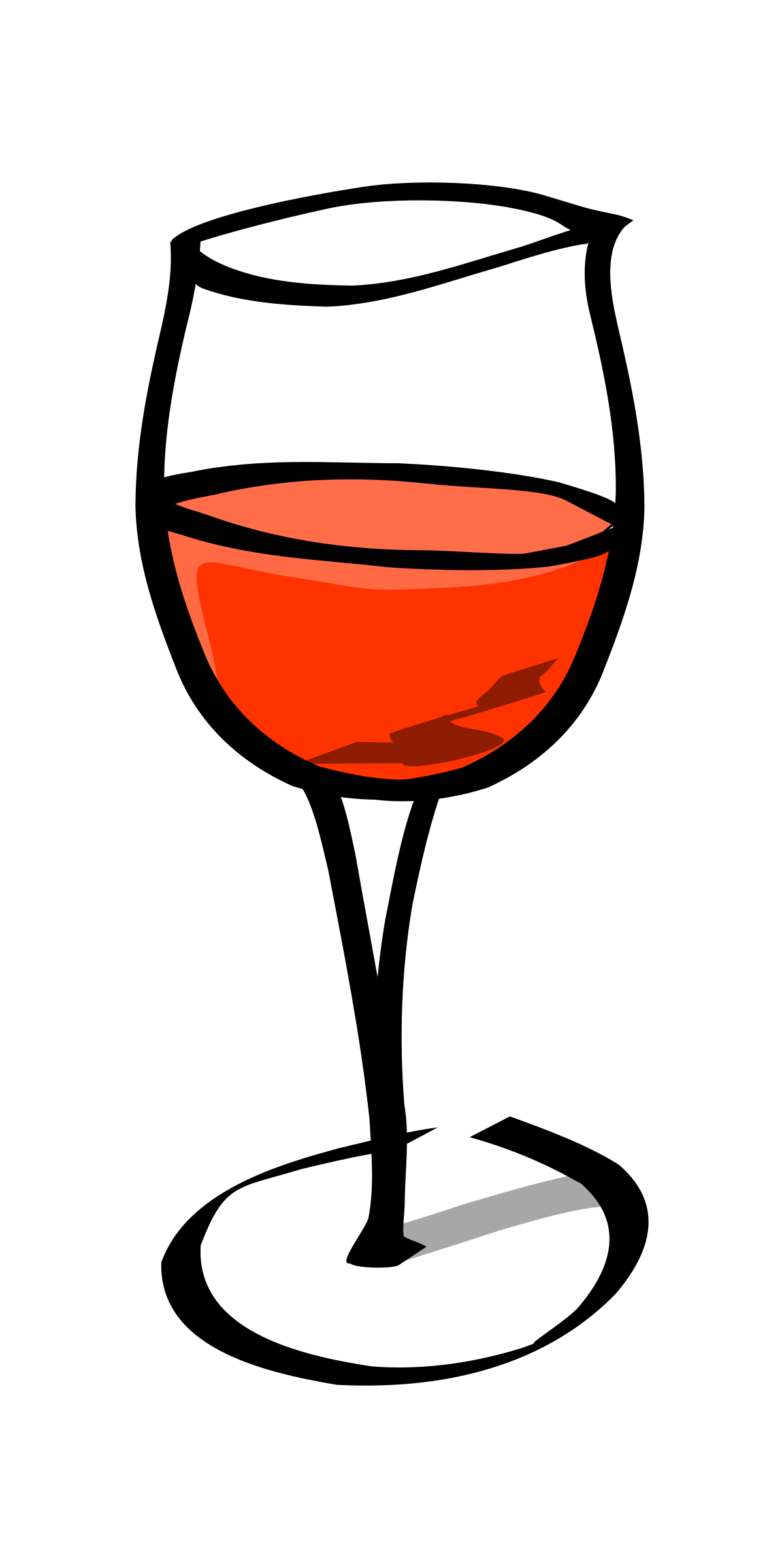 1200x2400 Glass Of Wine Clipart