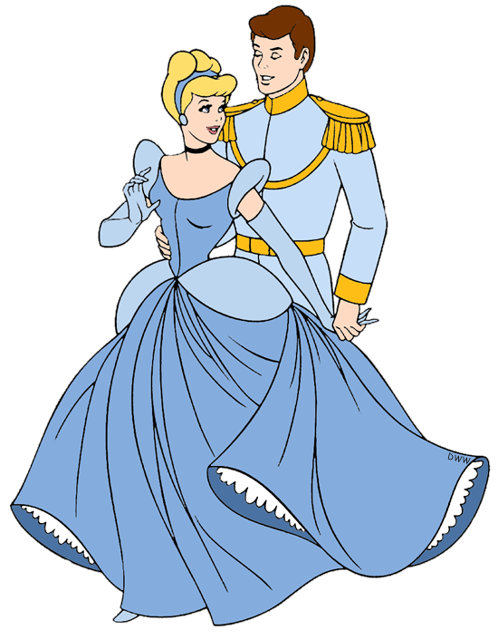 550x706 Cinderella And Prince Charming Clip Art Disney Clip Art Galore