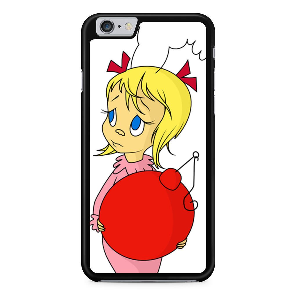 1024x1024 Grinch Stole Christmas Cindy Lou Who Iphone 6 Plus 6s Plus Case