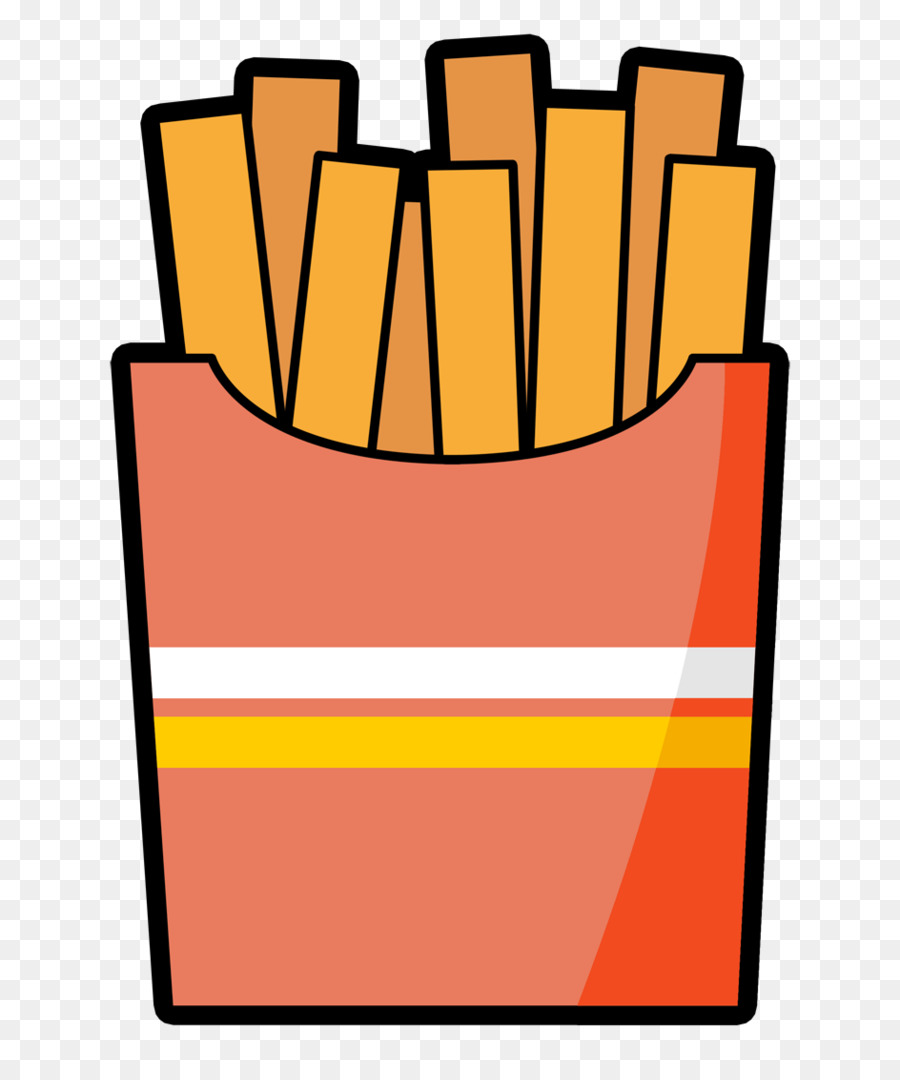 900x1080 French Fries Fast Food Hamburger Cartoon Clip Art