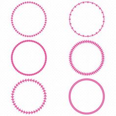 236x236 Gold Circle Frames, Circle Frame Clip Art, Round Frame Clip Art