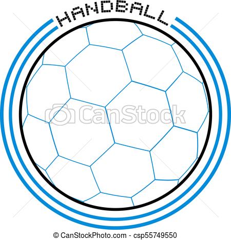 450x468 Circle Handball Icon Design. Creative Design Of Circle Clipart