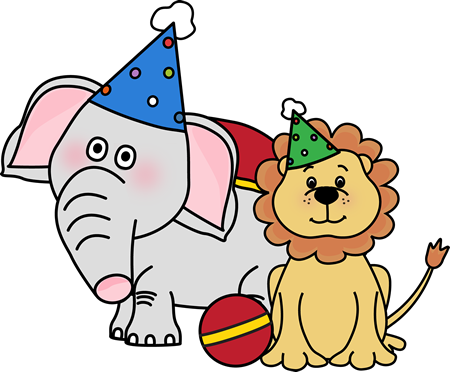 450x372 Circus Animals Clip Art