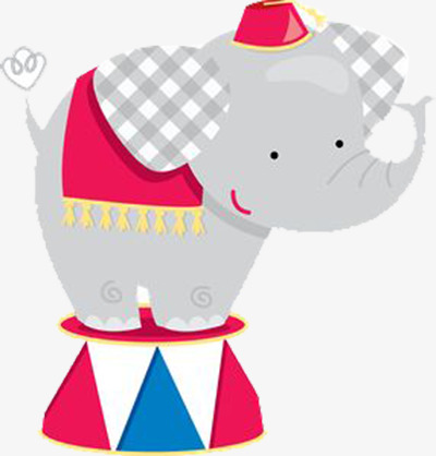 400x418 Circus Elephant, Decorative Material, Elephant, Circus Png Image