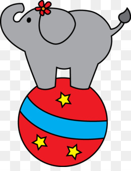 260x340 Free Download Circus Elephant Clown Clip Art