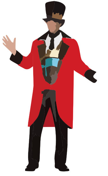 366x596 Ringmaster Clip Art