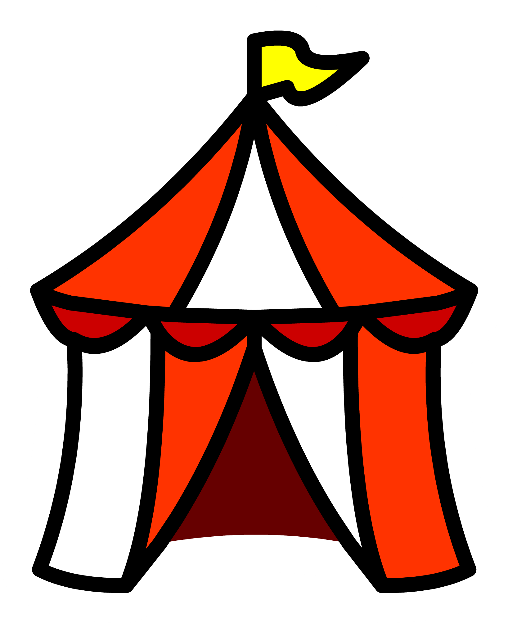 1637x2006 Circus Tent Pin Club Penguin Rewritten Wiki Fandom Powered By