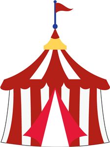 225x300 Vector Illustrations Of Bigtopcarnival Circus Tents.tents Are
