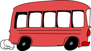 297x168 Red Bus Clip Art