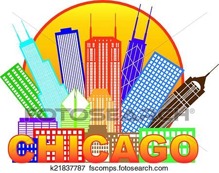 450x356 Simple Chicago Clipart Clip