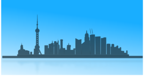 298x159 Shangai City Skyline Clip Art