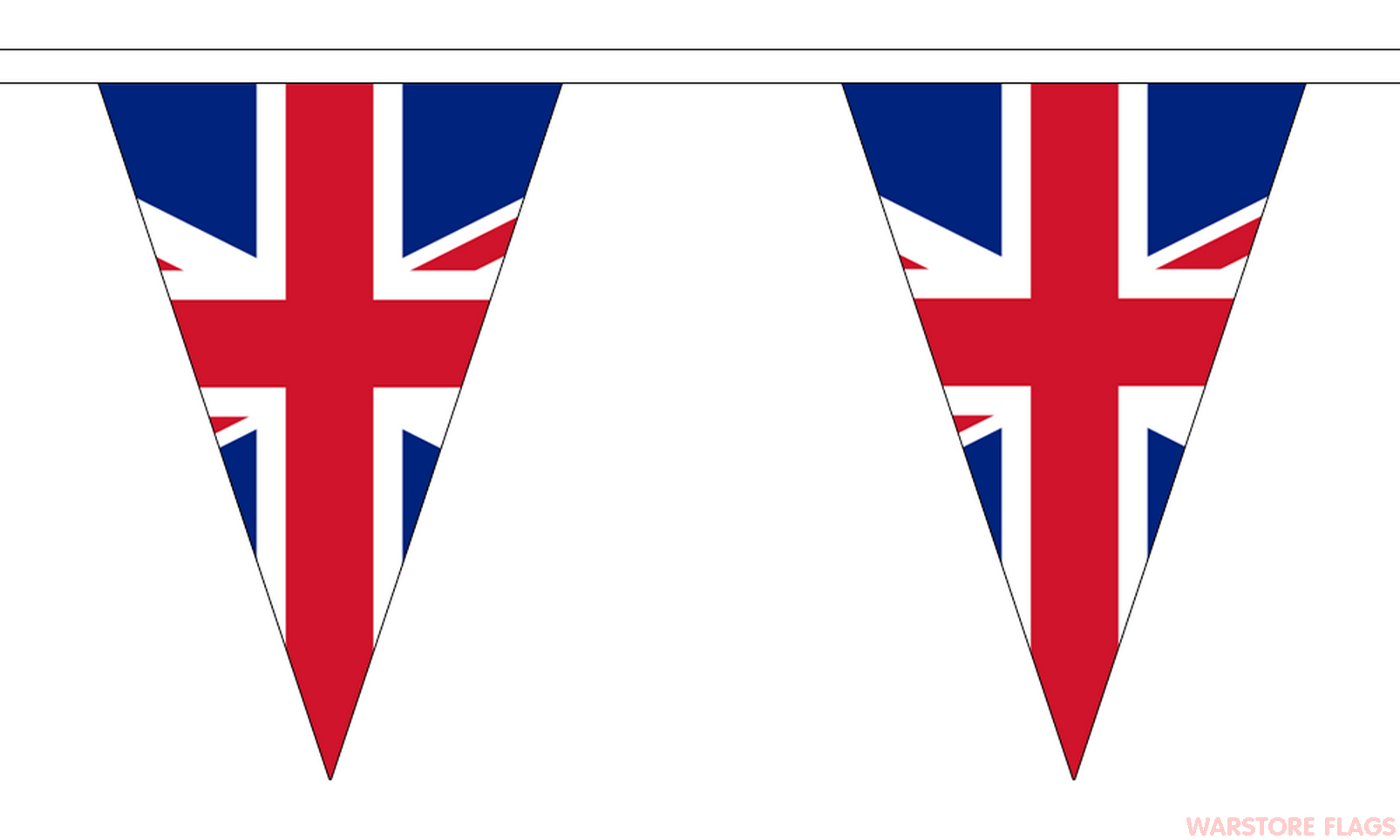 1606x964 Union Jack Triangular Bunting