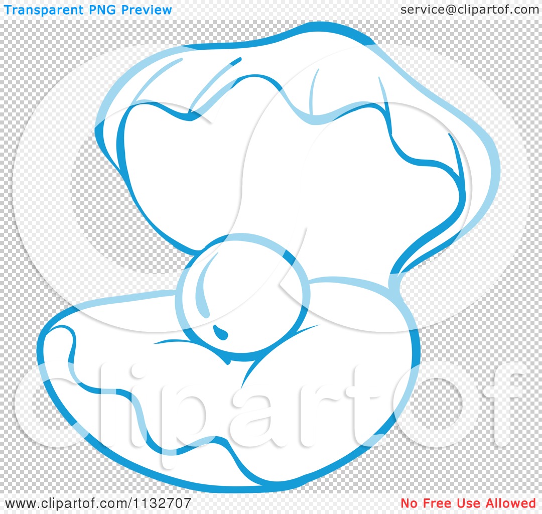 1080x1024 Clams Clipart Blue