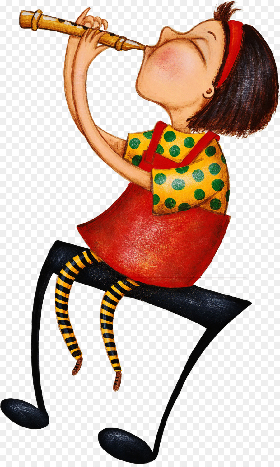 900x1500 Playing The Recorder Musical Instruments Clip Art