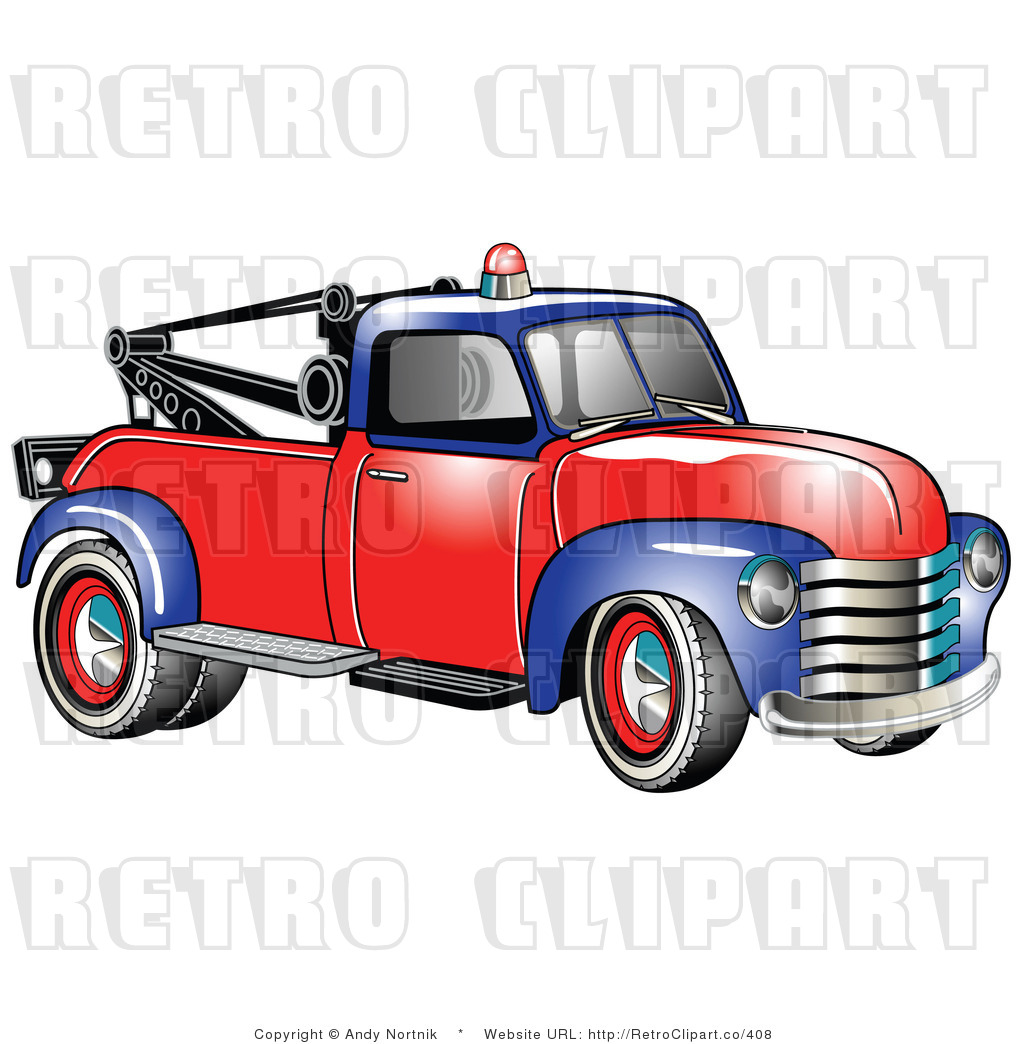 1024x1044 1953 Chevy Tow Truck Retro Clipart Panda