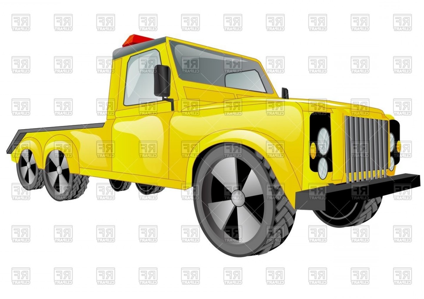 1440x1018 Yellow Tow Truck Car Vector Clipart Createmepink