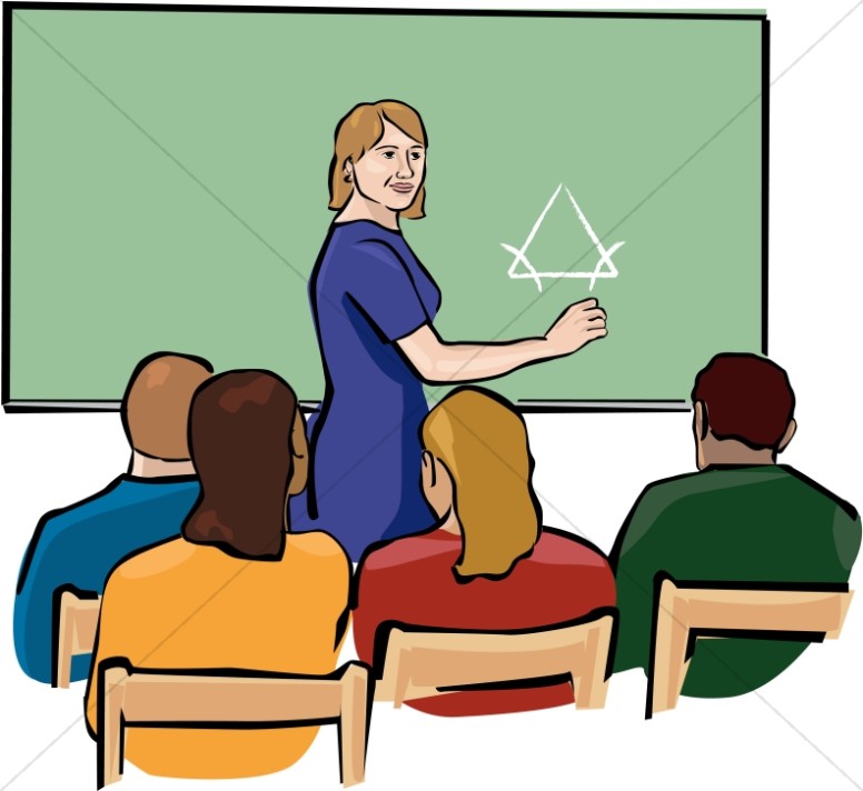 776x712 Teacher Clipart In Color Christian Classroom Clipart