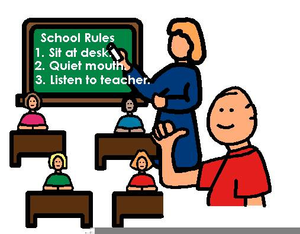 300x234 Clipart School Rules Free Images