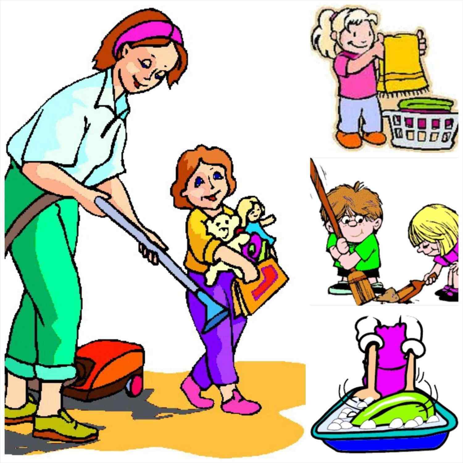 1500x1500 Kids Kitchen Clipart Mother Children Cooking Stock Vector Up Your