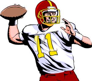300x266 Football Clipart College Football