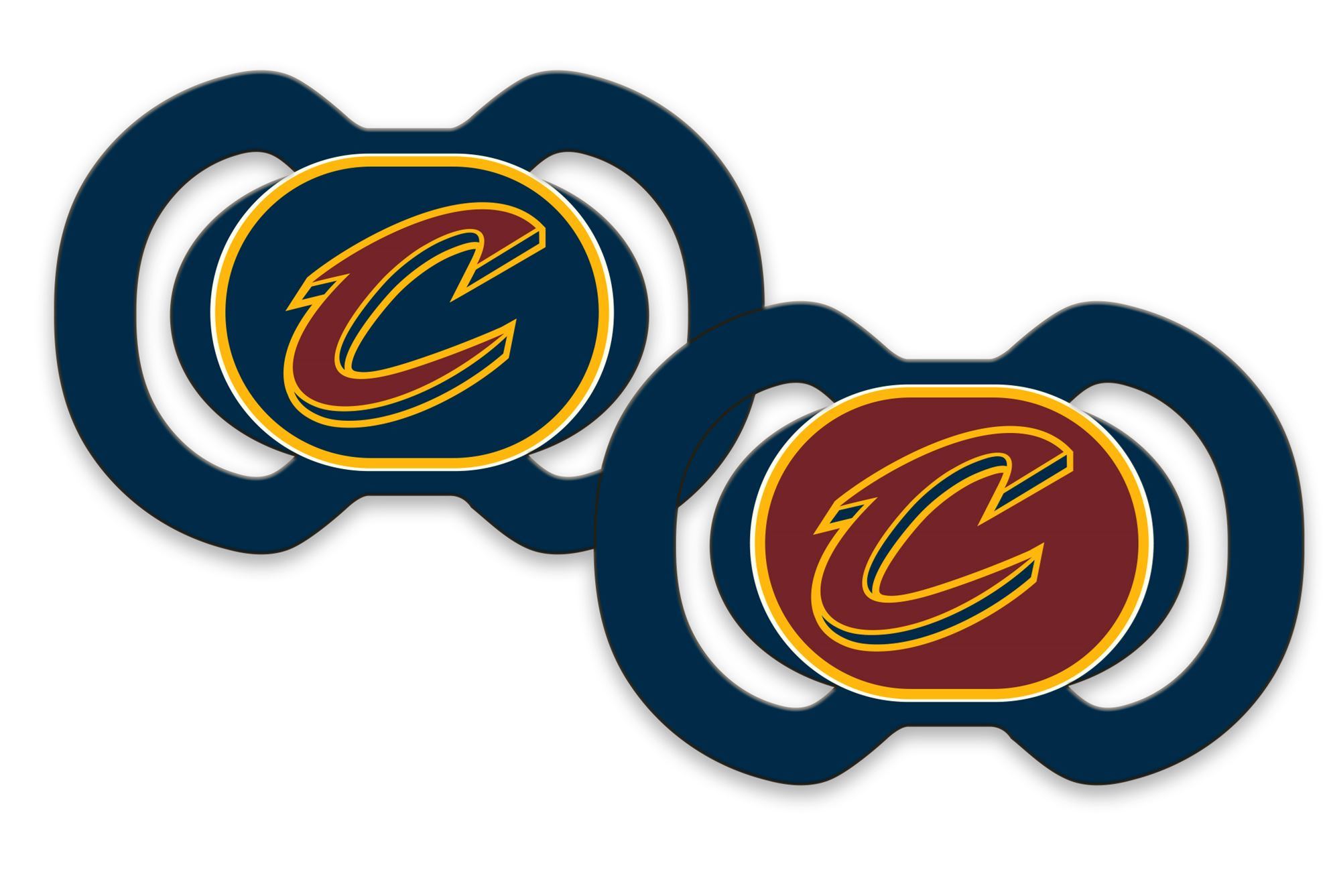 1980x1337 Pacifier 2 Pack Set Cleveland Cavaliers