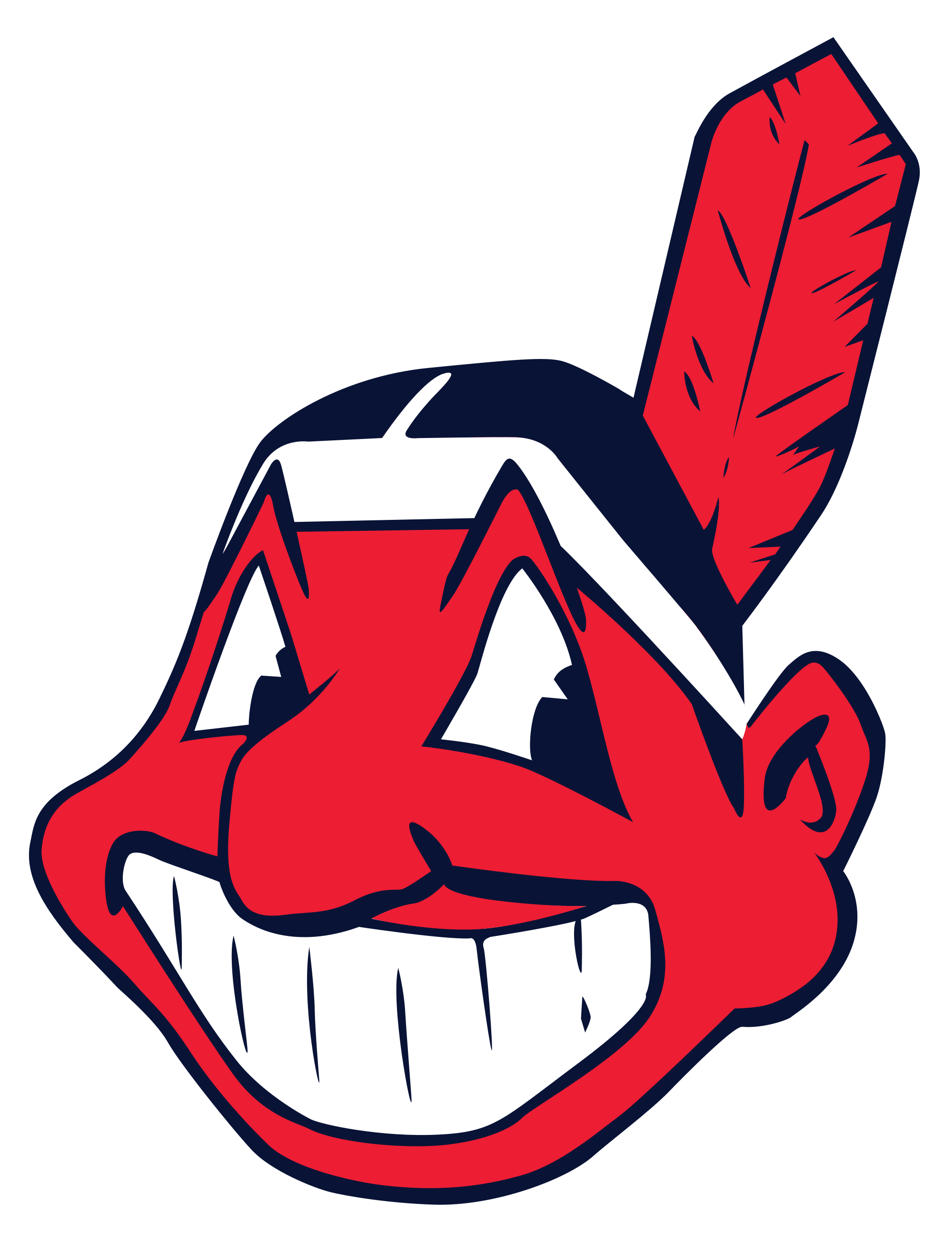 2000x2590 Cleveland Indians Indian Transparent Png