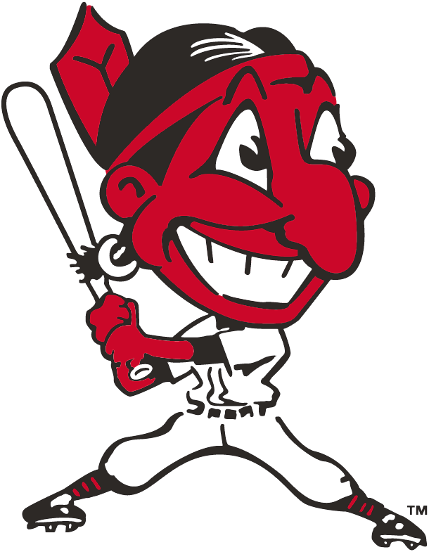 610x785 Cleveland Indians Primary Logo (1946)