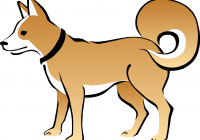 200x140 Free Dogs Clipart Coloring Drawing For Kids