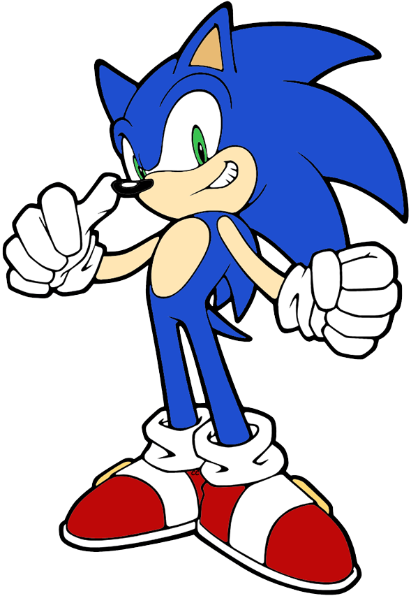 589x853 Sonic The Hedgehog Clip Art Cartoon Clip Art