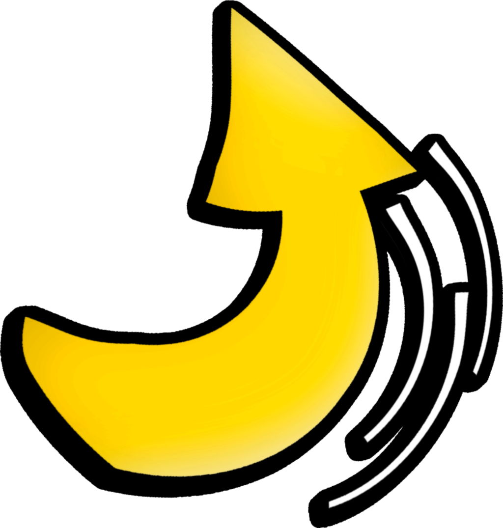 1024x1075 Yellow Up Arrow Clip Art By Redflyninja