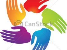 220x165 Free Clip Art Teamwork Hands Teamwork As Flower App Logo Hands