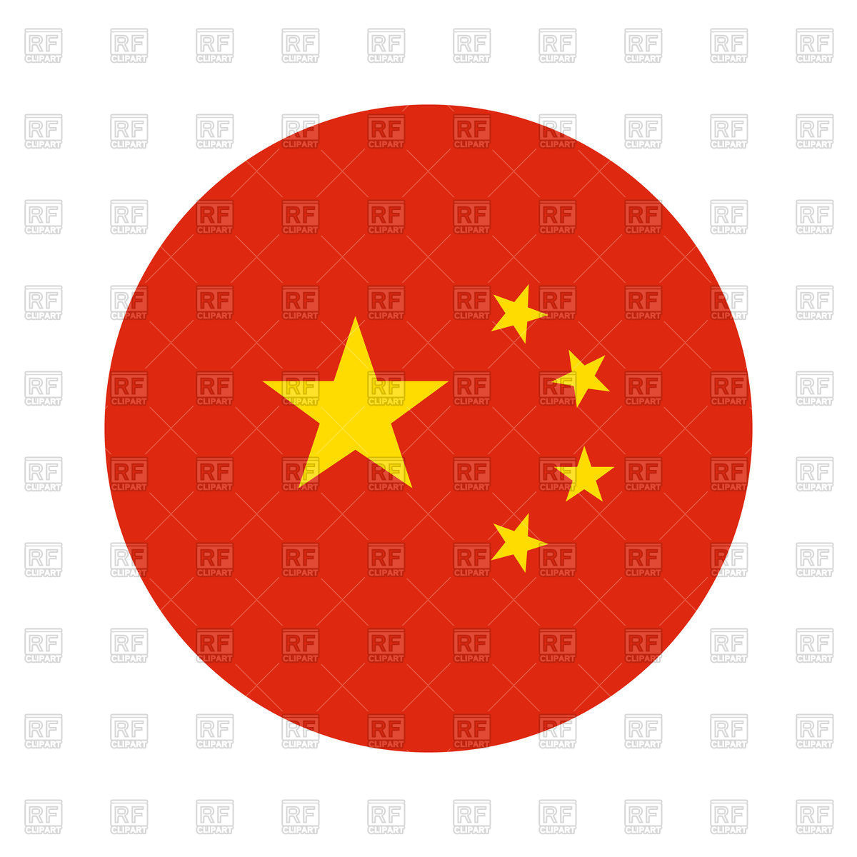 1200x1200 Chinese Banner Vector Awesome Flag Of China Royalty Free Vector