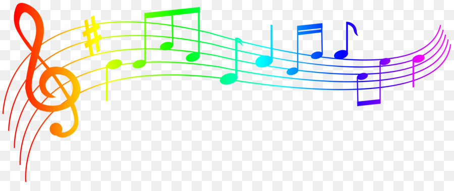 900x380 Musical Note Staff Clip Art