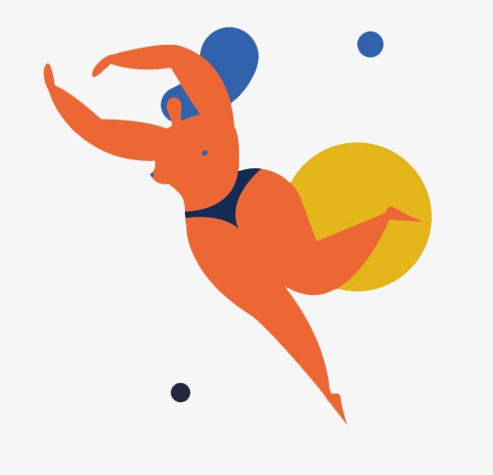 549x528 Play Beautiful Illustration Material, Sport Beauty, Creative