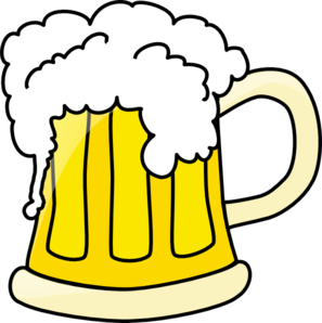 297x298 Big Beer Mug Clip Art