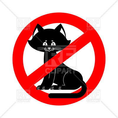 400x400 Stop Cat Sign